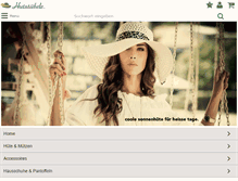Tablet Screenshot of hutstuebele.com